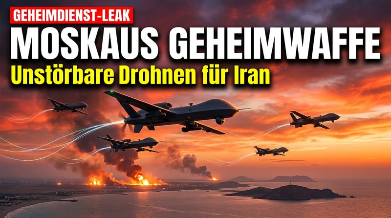 Geheimdienst-Leak: Moskaus dunkles Geschenk an Teheran – Drohnen, die kein US-Störsender stoppen kann