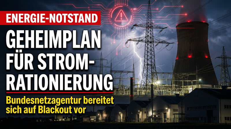Geheime Rationierungspläne: Wie die Bundesnetzagentur den Blackout verwalten will, statt ihn zu verhindern