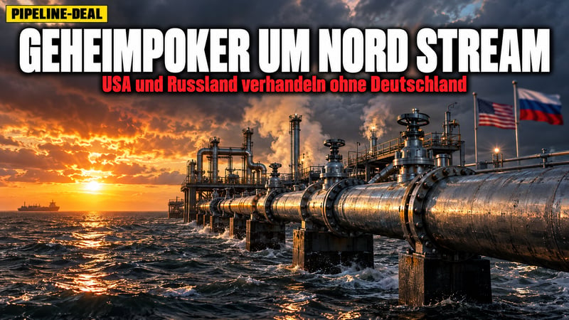 Geheimpoker um Nord Stream: Kassieren bald die USA an Putins Gas?