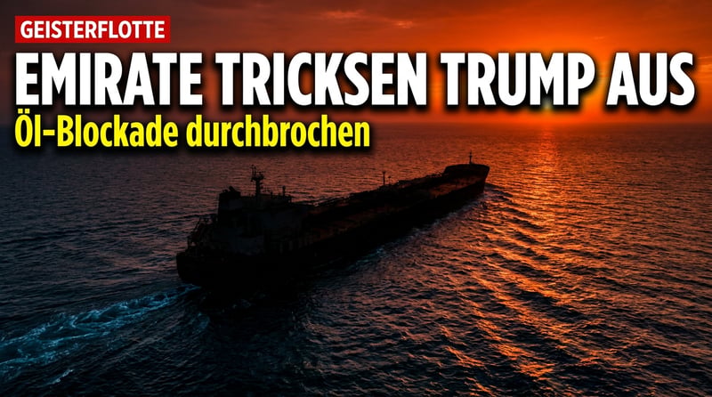 Geisterflotte am Persischen Golf: Wie die Emirate Trumps Öl-Blockade unterlaufen