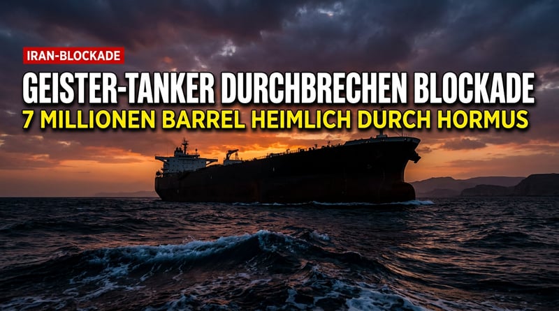 Geisterflotte im Persischen Golf: Wie der Iran trotz Blockade sieben Millionen Barrel Öl durch die Straße von Hormus schmuggelt