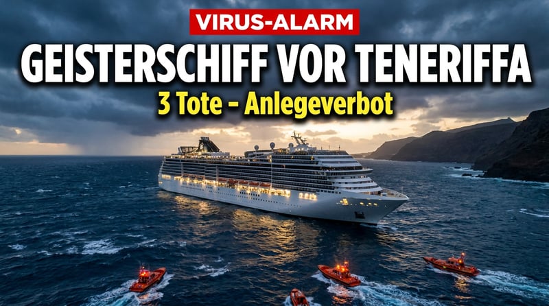 Geisterschiff vor Teneriffa: Wie das Kreuzfahrtschiff „Hondius“ zum schwimmenden Hochrisikoort wurde