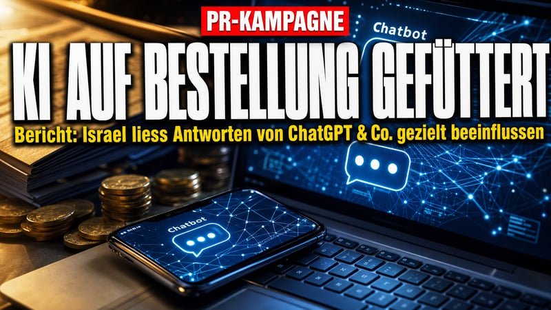 Gekaufte Antworten: Wenn ChatGPT plötzlich Regierungs-PR nachbetet