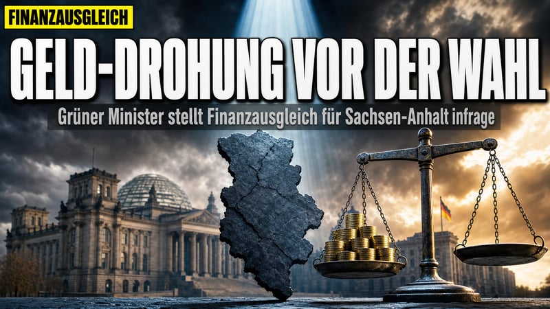 Geld-Entzug per Wahlergebnis? Grüner Minister setzt Sachsen-Anhalt unter Druck