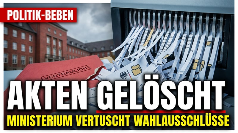 Gelöscht, vergessen, erledigt: Wie ein SPD-Innenministerium die Spuren seiner Wahlausschluss-Empfehlungen verschwinden lässt