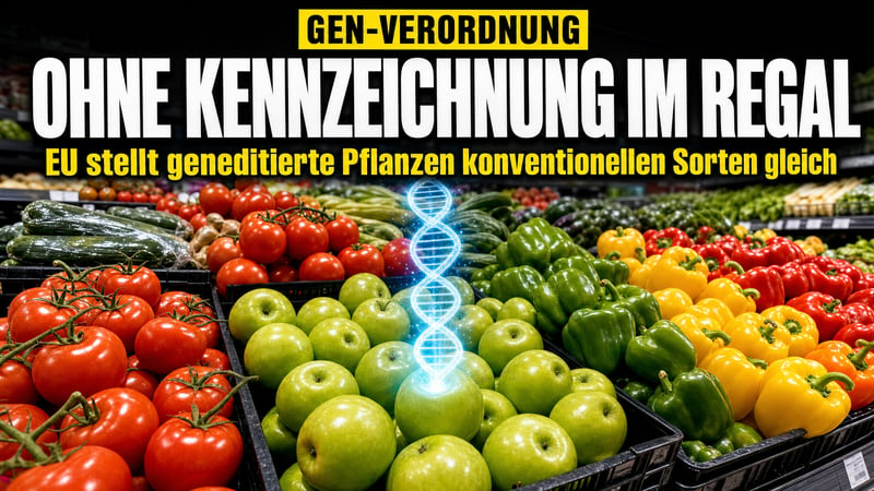 Gen-Schere im Einkaufswagen: EU kippt die Kennzeichnungspflicht