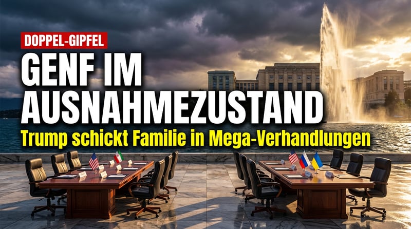 Genf wird zum diplomatischen Brennpunkt: Trump schickt Schwiegersohn und Sondergesandten in Doppelverhandlungen