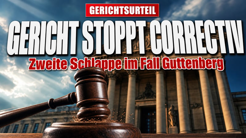 Gericht stoppt Correctiv: Nächste Klatsche im Fall Guttenberg!