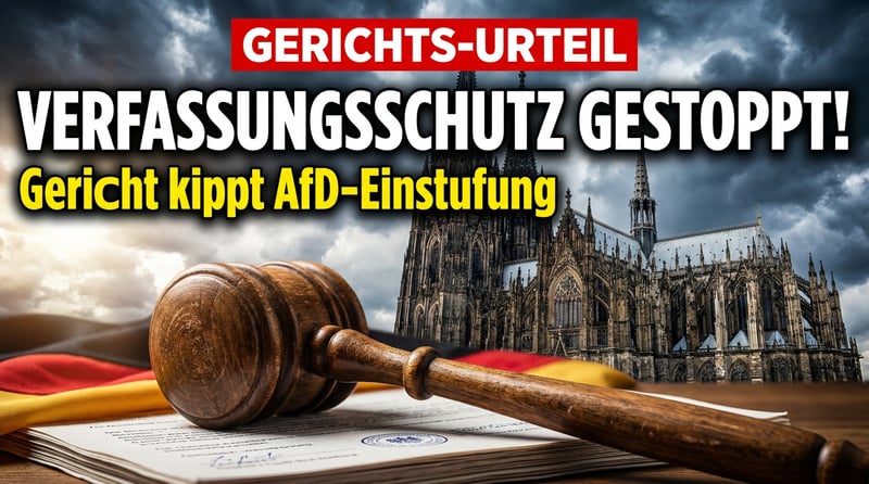 Gerichtliche Ohrfeige für den Verfassungsschutz: AfD darf vorerst nicht als „gesichert rechtsextrem" gebrandmarkt werden