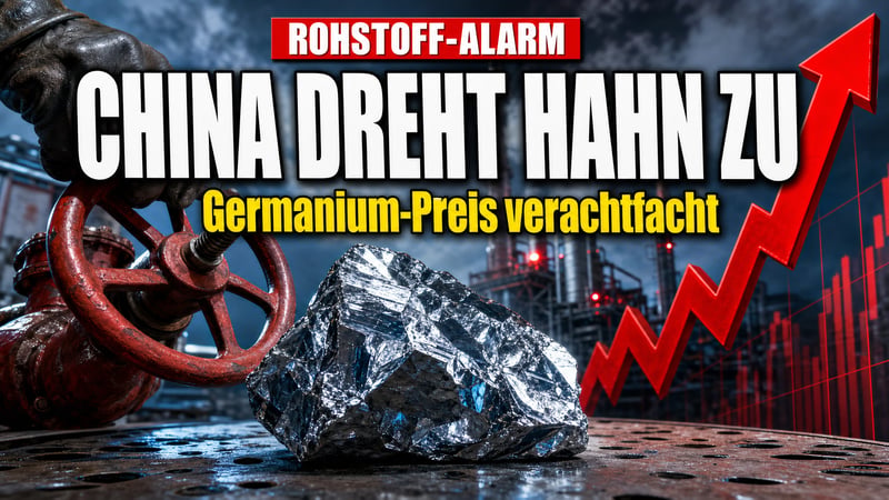 Germanium-Schock: Wie China dem Westen den Hahn zudreht