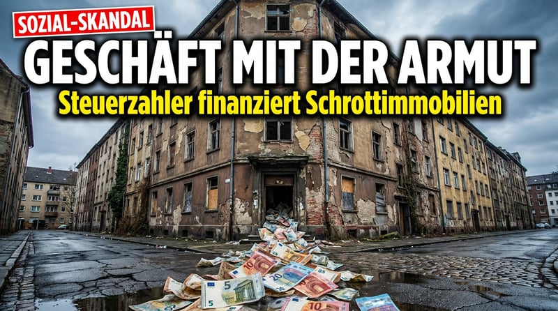 GeschÀftsmodell Armut: Wie in Gelsenkirchen mit Schrottimmobilien und Sozialhilfe Kasse gemacht wird