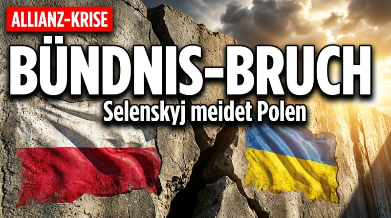 Geschichte gegen Gegenwart: Selenskyj kneift in Polen – und die Risse im westlichen Bündnis werden sichtbar