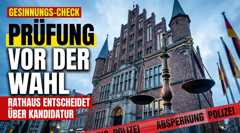 Gesinnungsprüfung im Rathaus: Warum eine Bürgermeisterkandidatur in Niedersachsen plötzlich zur Genehmigungssache wird
