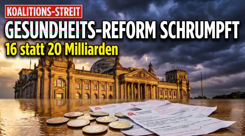 Gesundheitsreform der GroKo: Sparkurs auf wackligen Beinen, SPD blockiert die Bremse
