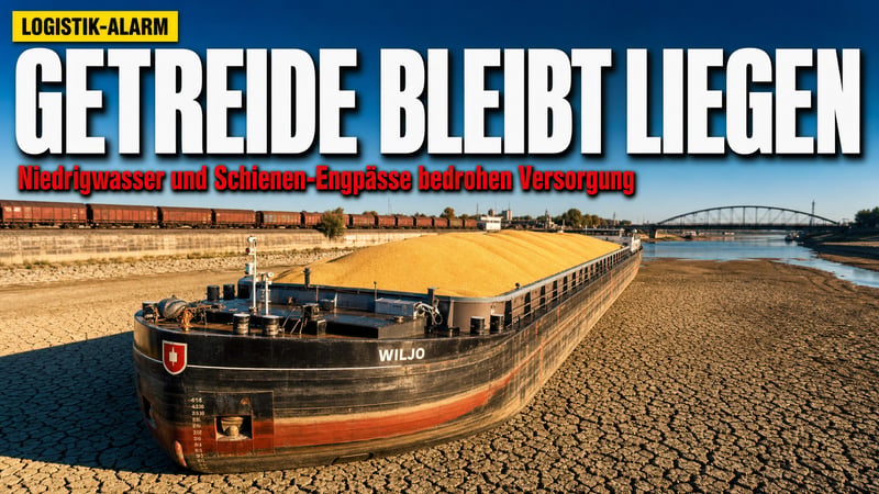 Getreide bleibt liegen: Agrarverbände warnen vor Versorgungsengpass