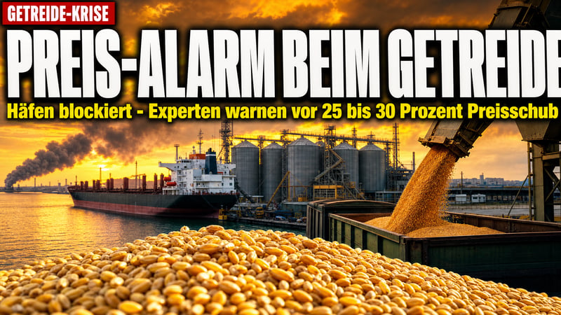 Getreide-Falle am Schwarzen Meer: Droht die nächste Preisexplosion?