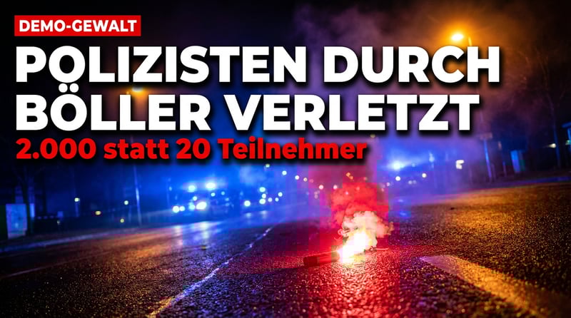 Gewalt bei pro-kurdischen Demonstrationen: Polizisten durch Böller verletzt – Ausländische Konflikte eskalieren auf deutschen Straßen