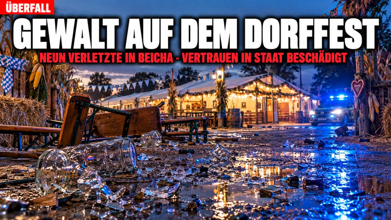 Gewalt-Exzess auf dem Dorffest: Wo bleibt der Rechtsstaat für Beicha?