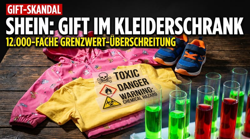 Gift im Kleiderschrank: Wie der Billig-Riese Shein Europas Verbraucher mit Chemikalien-Cocktails überschwemmt