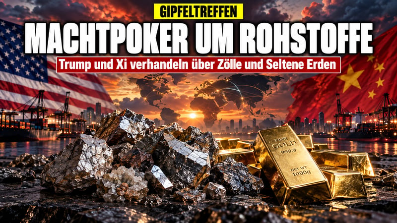 Gipfel der Supermächte: Zölle, Seltene Erden – und die Taiwan-Frage