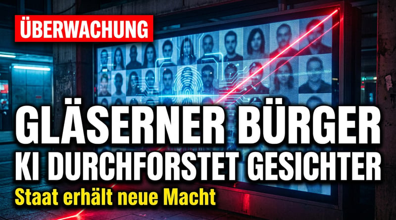 Gläserner Bürger 2.0: Wie der Staat per KI die Gesichter seiner Bürger durchforsten will