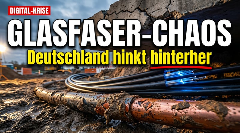 Glasfaser für jeden – während Deutschland beim digitalen Wettlauf weiter hinterherhinkt