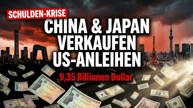 Globaler Ausverkauf: China und Japan stoßen US-Staatsanleihen ab – Vertrauenskrise in Washington