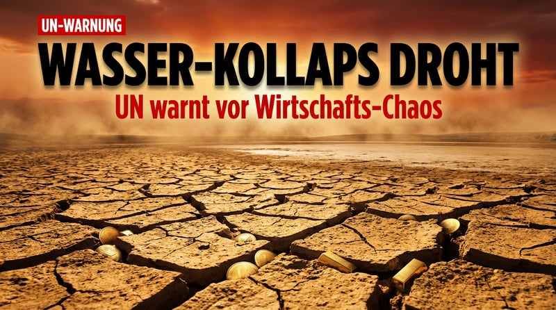 Globaler Wasserbankrott: UN schlägt Alarm – Droht der Kollaps ganzer Wirtschaftsräume?