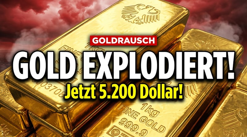 Gold auf dem Weg zu 5.200 Dollar: Warum das Edelmetall jetzt erst richtig durchstartet