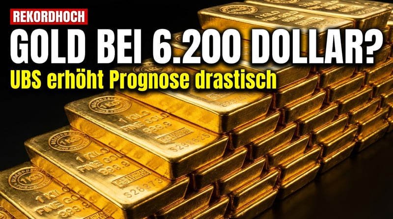 Gold auf dem Weg zu 6.200 Dollar: Warum das Edelmetall 2026 alle Rekorde brechen könnte