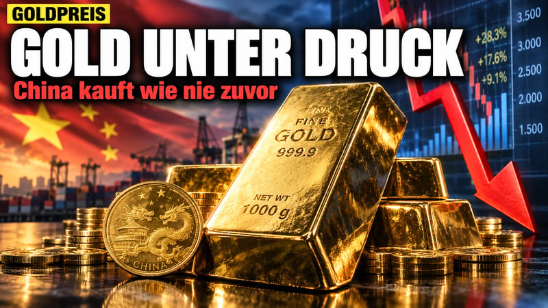 Gold-Beben bei 5 % Zinsen: Doch China kauft wie nie zuvor!