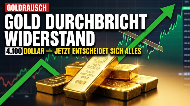 Gold bei 4.100 Dollar: Der stille Ausbruch, den die Finanzpresse verschlafen hat