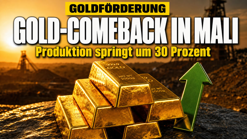 Gold-Comeback in Mali: Produktion springt um 30 Prozent