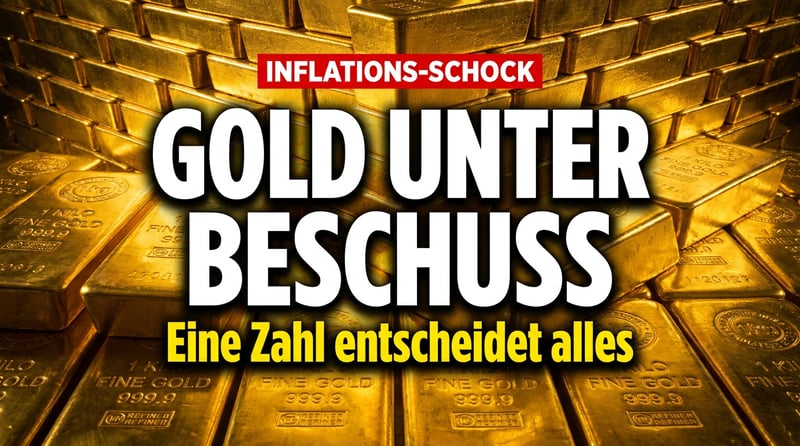 Gold im Belagerungszustand: Wenn eine einzige Inflationszahl über das Schicksal des Edelmetalls entscheidet