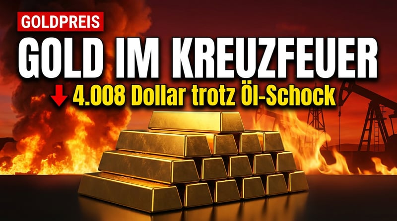 Gold im Kreuzfeuer: Wenn Öl, Fed und die Straße von Hormus gegen die Vernunft kämpfen