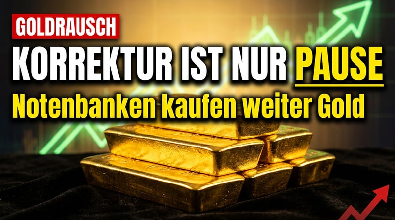 Gold in der Warteschleife: Warum die Korrektur nichts als eine Verschnaufpause ist