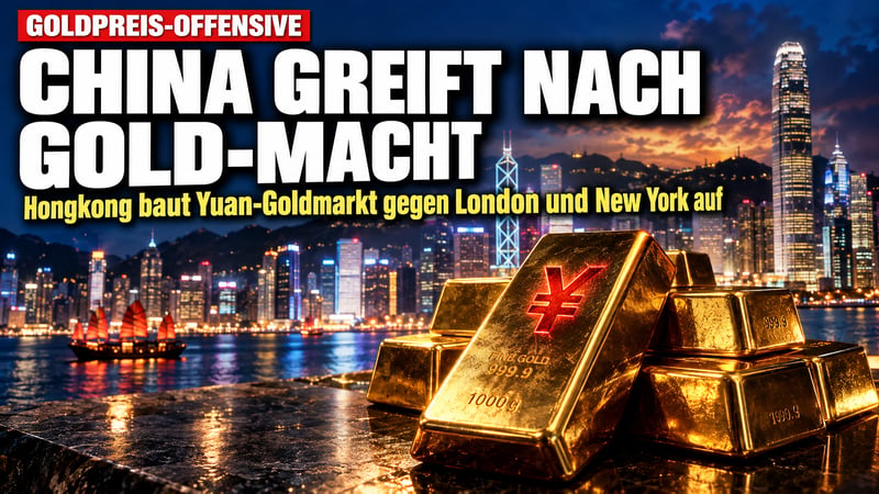 Gold in Yuan: Hongkong greift nach der Preishoheit des Westens
