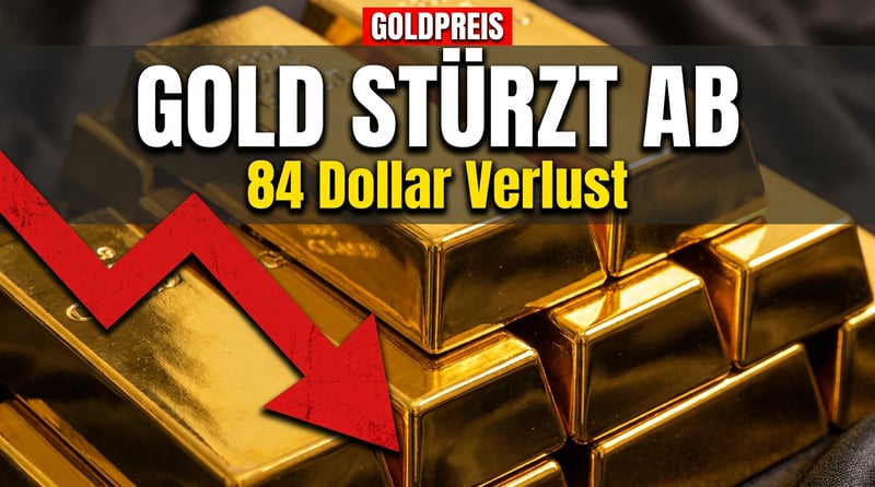 Gold-Korrektur: 84 Dollar Abschlag und die zerplatzte Zinssenkungsfantasie