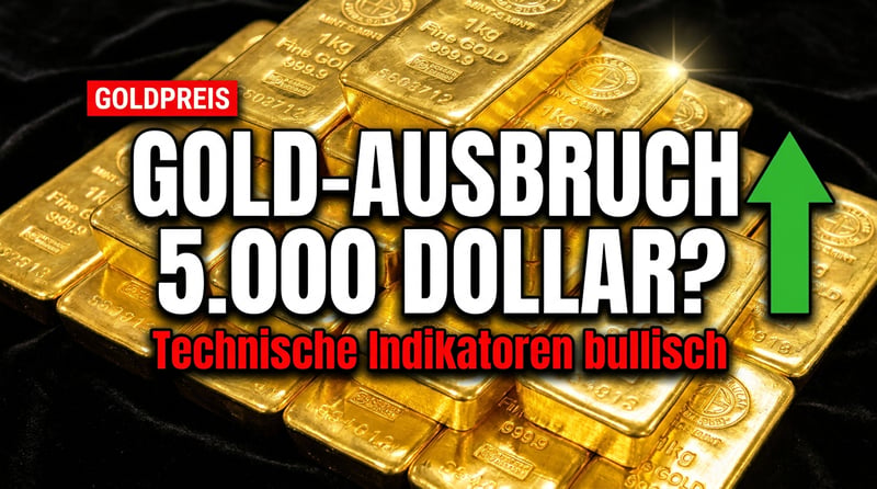 Gold lädt durch: Steht der Ausbruch über 5.000 Dollar unmittelbar bevor?