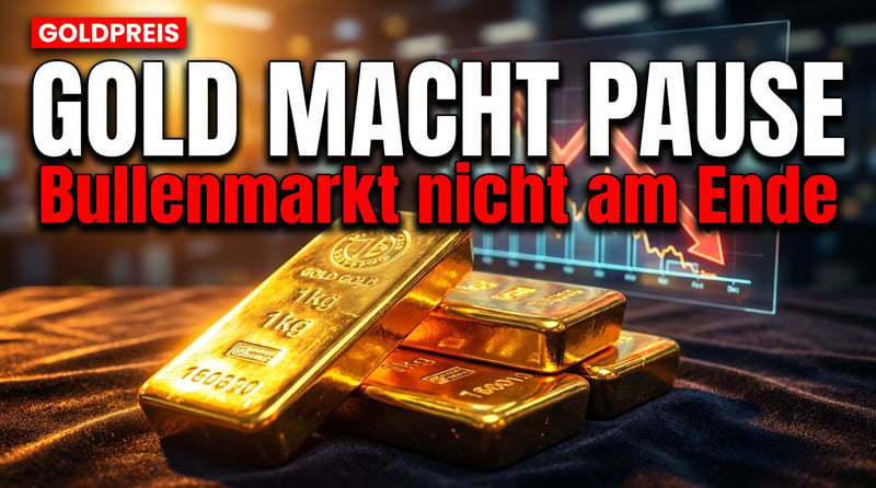 Gold legt eine Verschnaufpause ein – doch der Bullenmarkt ist noch lange nicht am Ende
