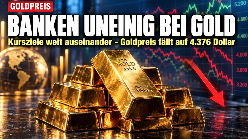 Gold-Prognosen im Blindflug: Wall Street rätselt über den Kurs