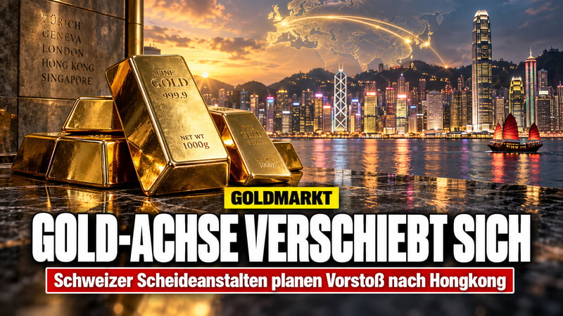 Gold-Rennen in Asien: Schweizer Scheideanstalten zieht es nach Hongkong!