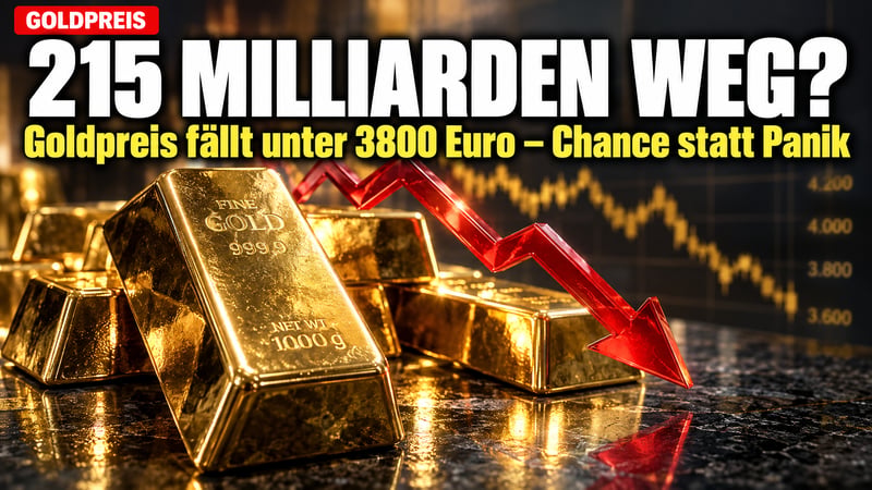 Gold-Rücksetzer: 215 Milliarden weg – oder die Chance des Jahres?