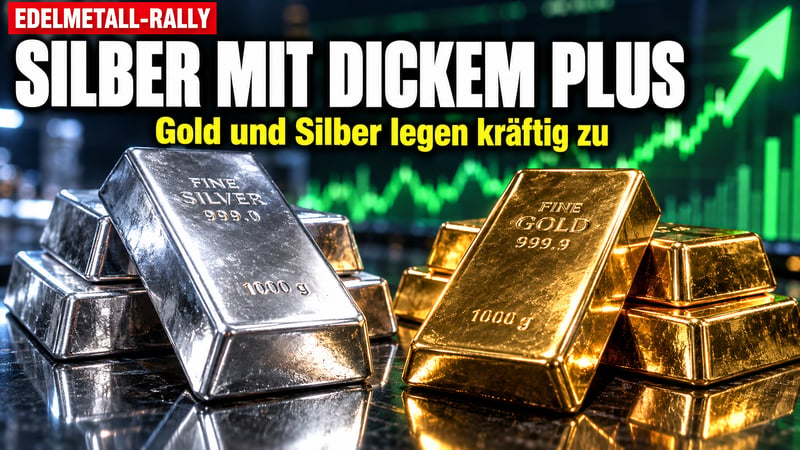 Gold schlägt zurück: Anleihe-Rally beschert Silber dickes Plus!