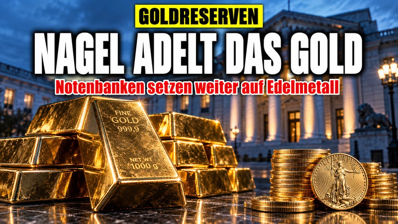 Gold statt Schuldscheine: Bundesbank-Chef Nagel adelt das Edelmetall