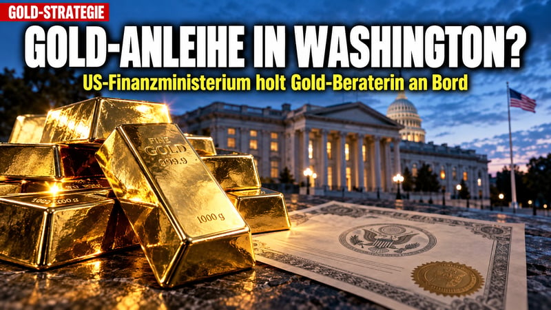 Gold-Strategin im US-Finanzministerium: Kommt die Gold-Anleihe?
