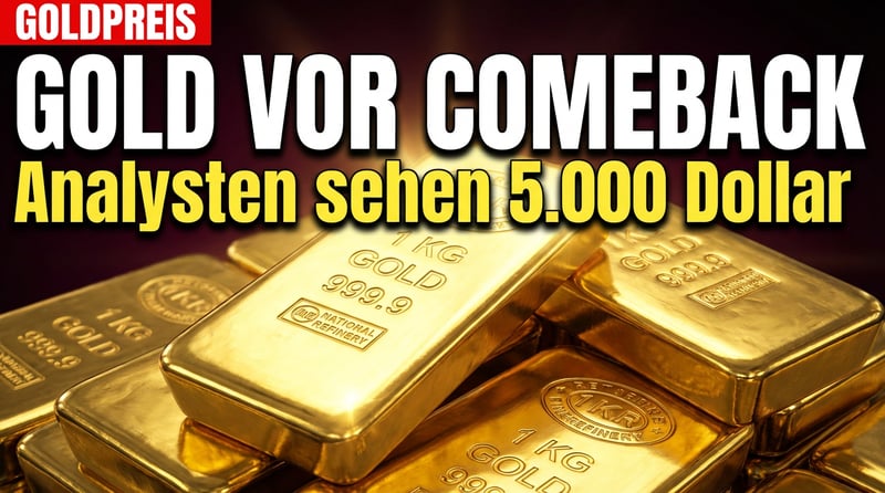 Gold trotzt allen Widrigkeiten: Warum das Edelmetall trotz Korrektur vor einem fulminanten Comeback steht