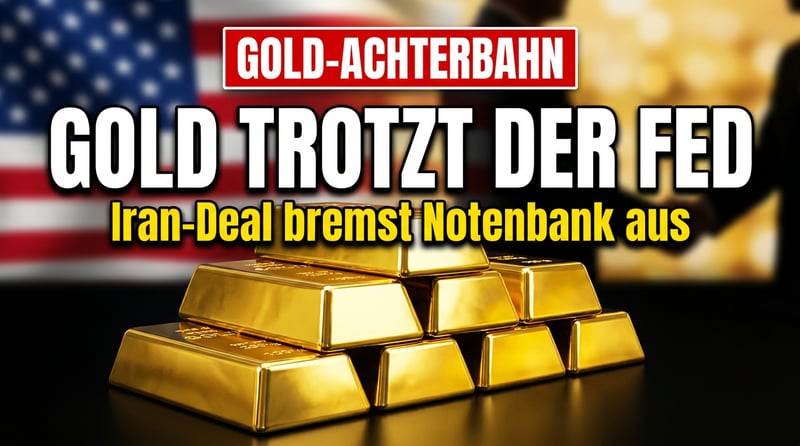 Gold trotzt der Fed: Wie ein Iran-Deal die Notenbank-Falken ausbremste
