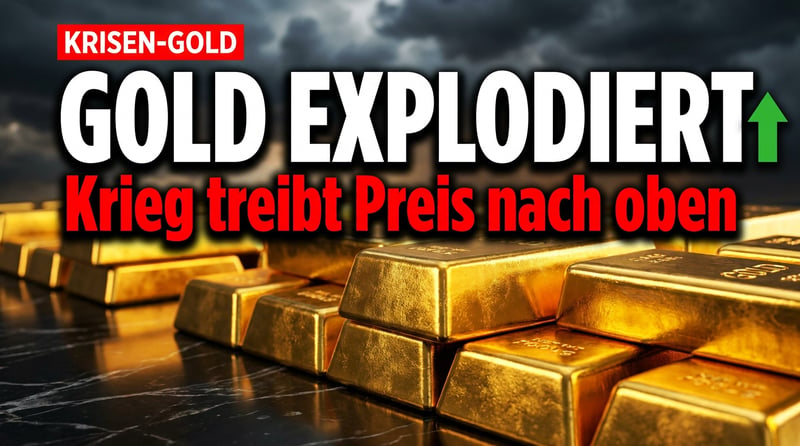 Gold trotzt der Krise: Wenn Krieg und Inflation den Sicheren Hafen zurückrufen