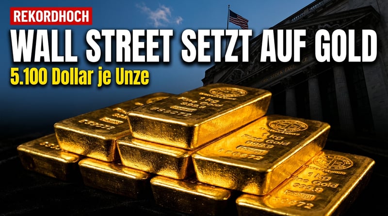 Gold trotzt Schwächephase: Wall Street setzt wieder auf das Edelmetall